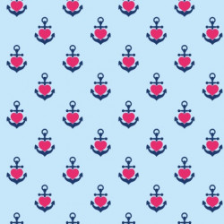 Jersey - Hafenliebe hellblau